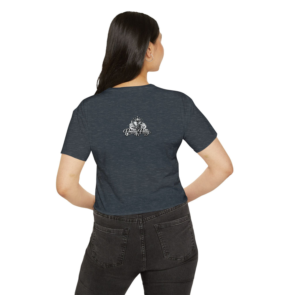 Festival Crop Top — 'I'm Just Here for the Wieners' USA Picnic Graphic