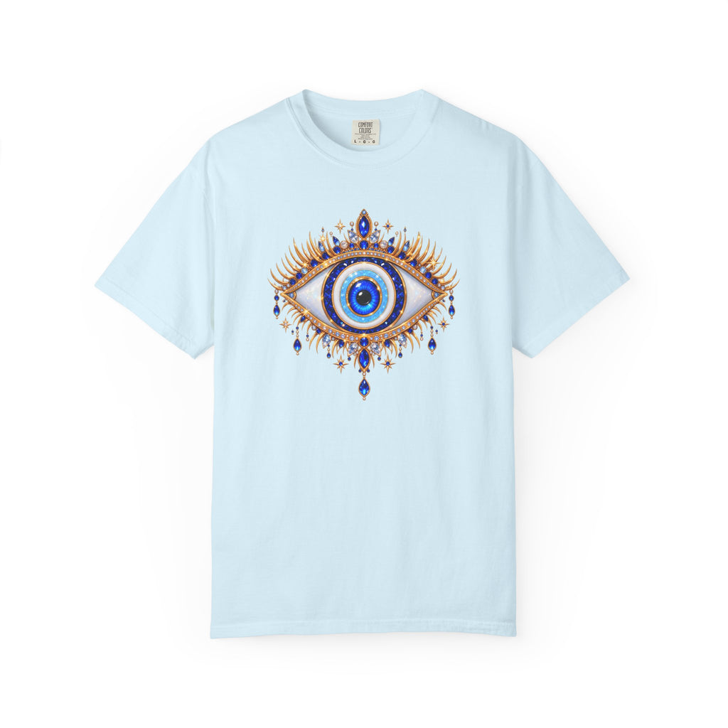 Evil Eye T-Shirt – Blue Protective Eye Graphic Tee
