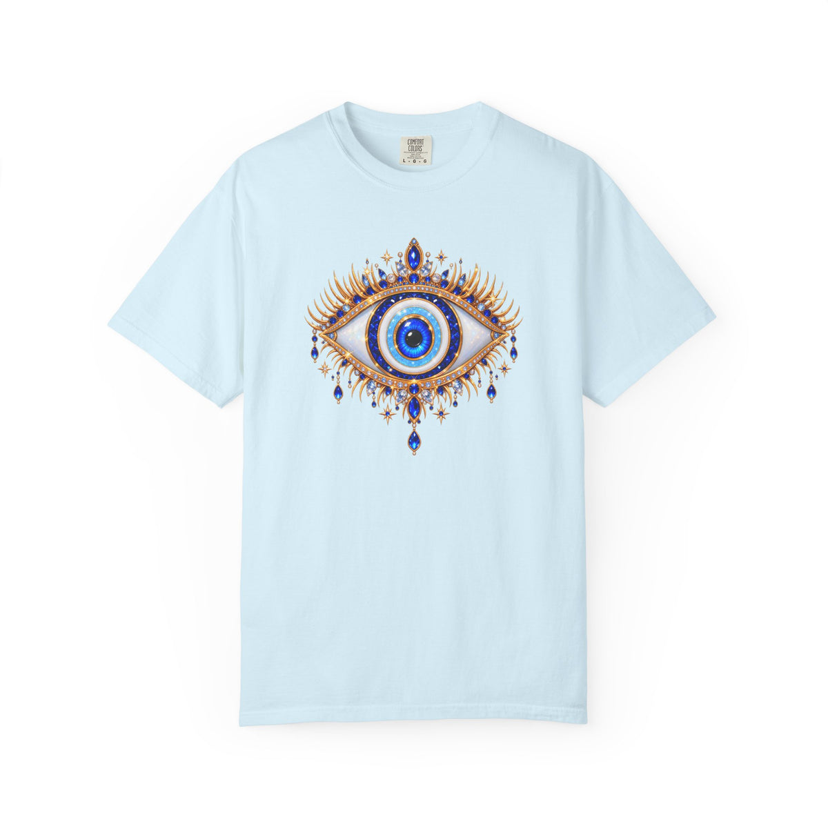 Evil Eye T-Shirt – Blue Protective Eye Graphic Tee