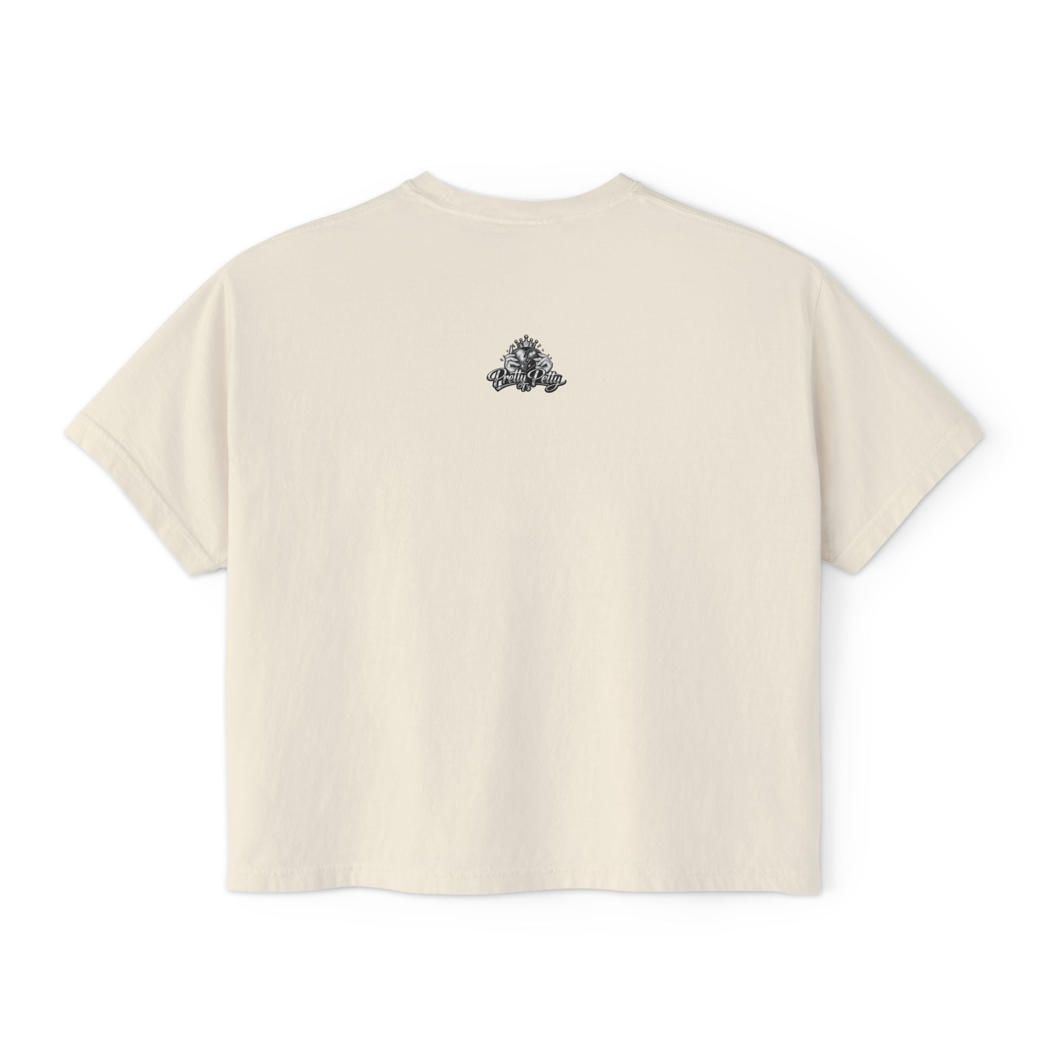 Women's Boxy Tee — 'How much I missed you' Praying Hands Graphic Tee