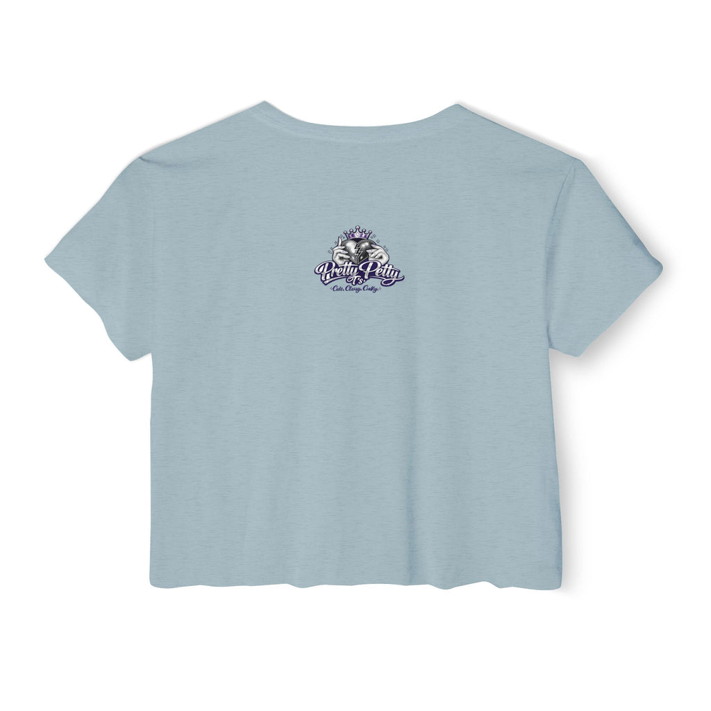 Festival Crop Top — Retro Pop Doll Graphic Crop for Women (Limited Edition)