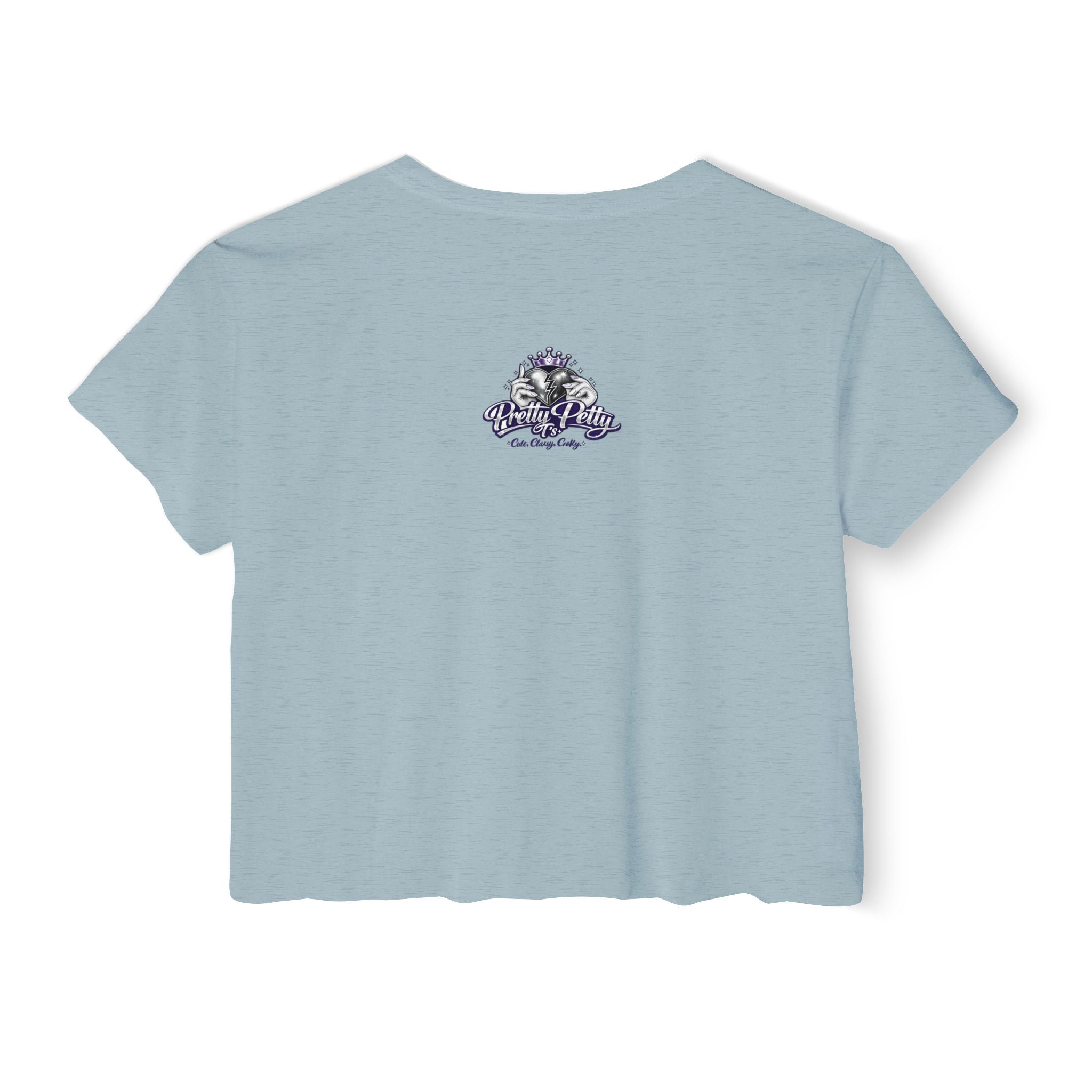 Festival Crop Top — Retro Pop Doll Graphic Crop for Women (Limited Edition)