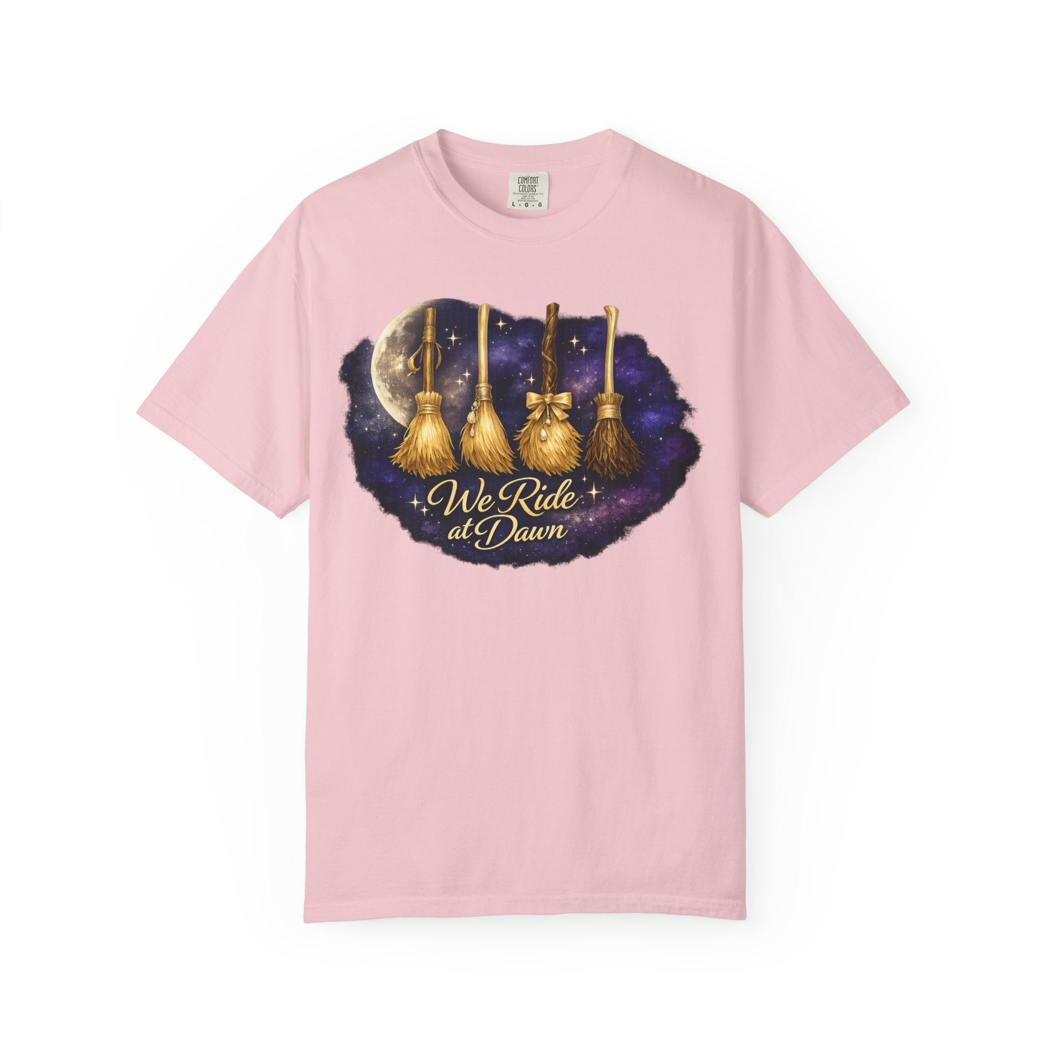 Witch Broomsticks 'We Ride at Dawn' T-Shirt