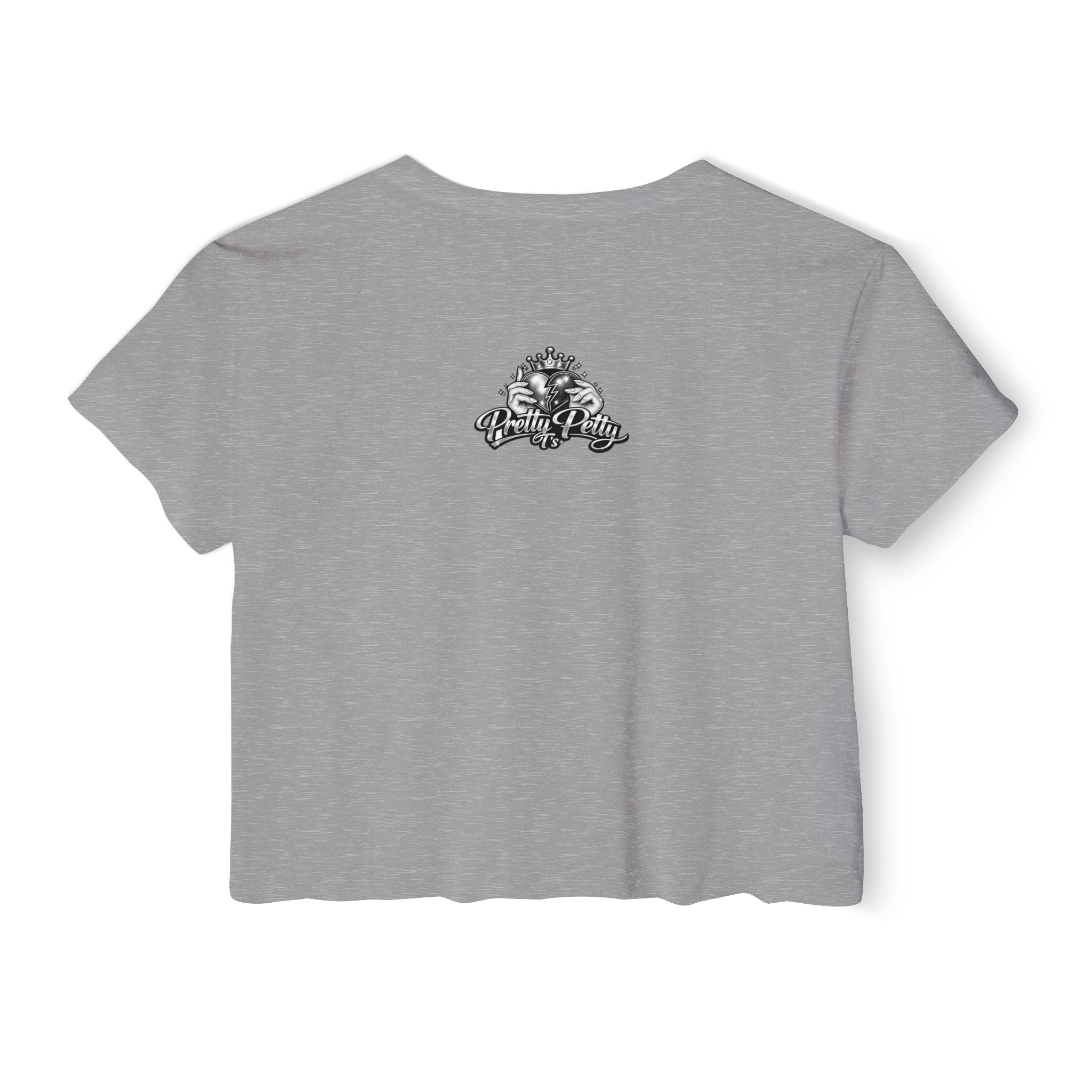 Crop Top — "I Don't throw shade i am the shade." Festival Graphic Crop Top