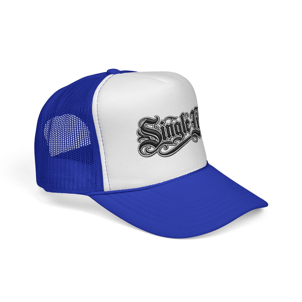 Trucker Cap — 'Single Life' Vintage Script Mesh Hat
