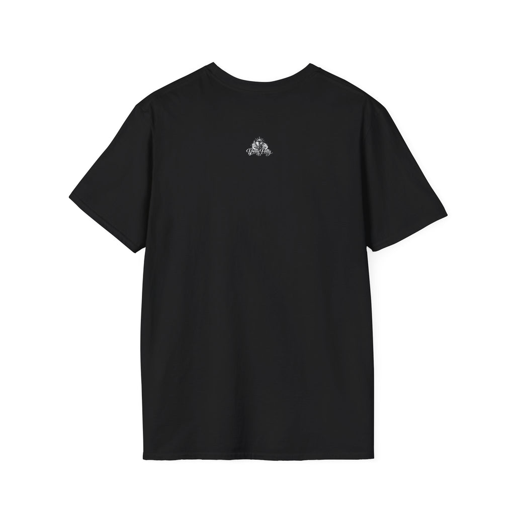 Llama Royalty T-Shirt — Black Llama with Jeweled Necklace & Sunglasses