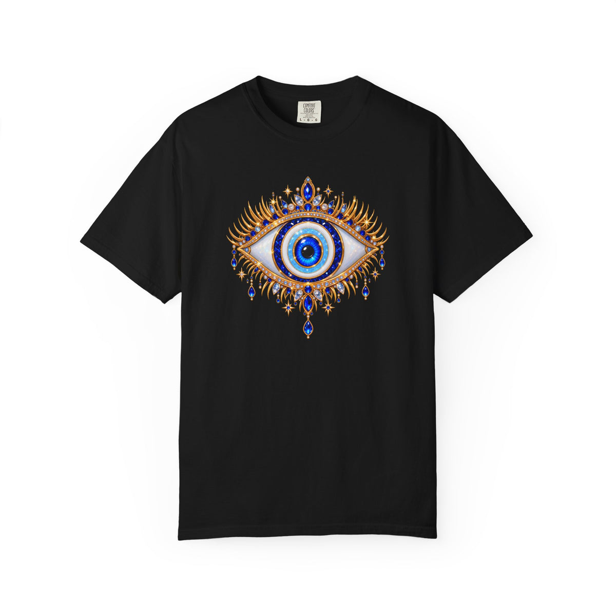 Evil Eye T-Shirt – Blue Protective Eye Graphic Tee