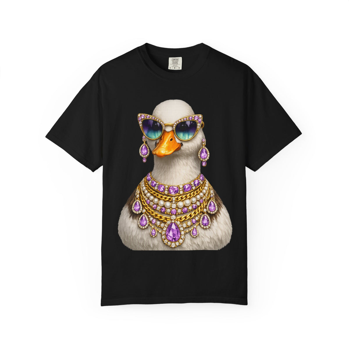 Glamorous Fashion Duck Garment-Dyed T-Shirt