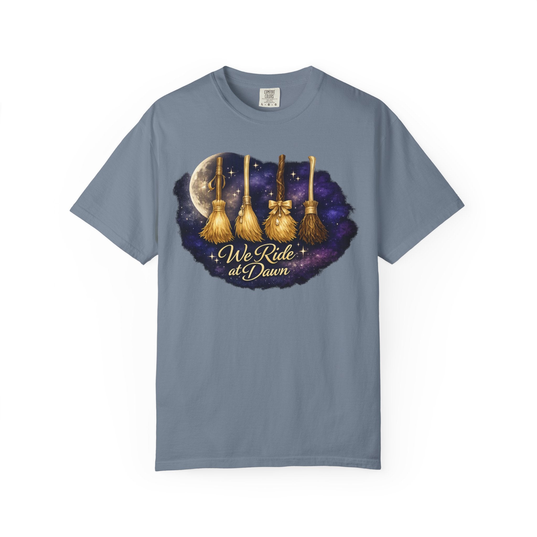 Witch Broomsticks 'We Ride at Dawn' T-Shirt