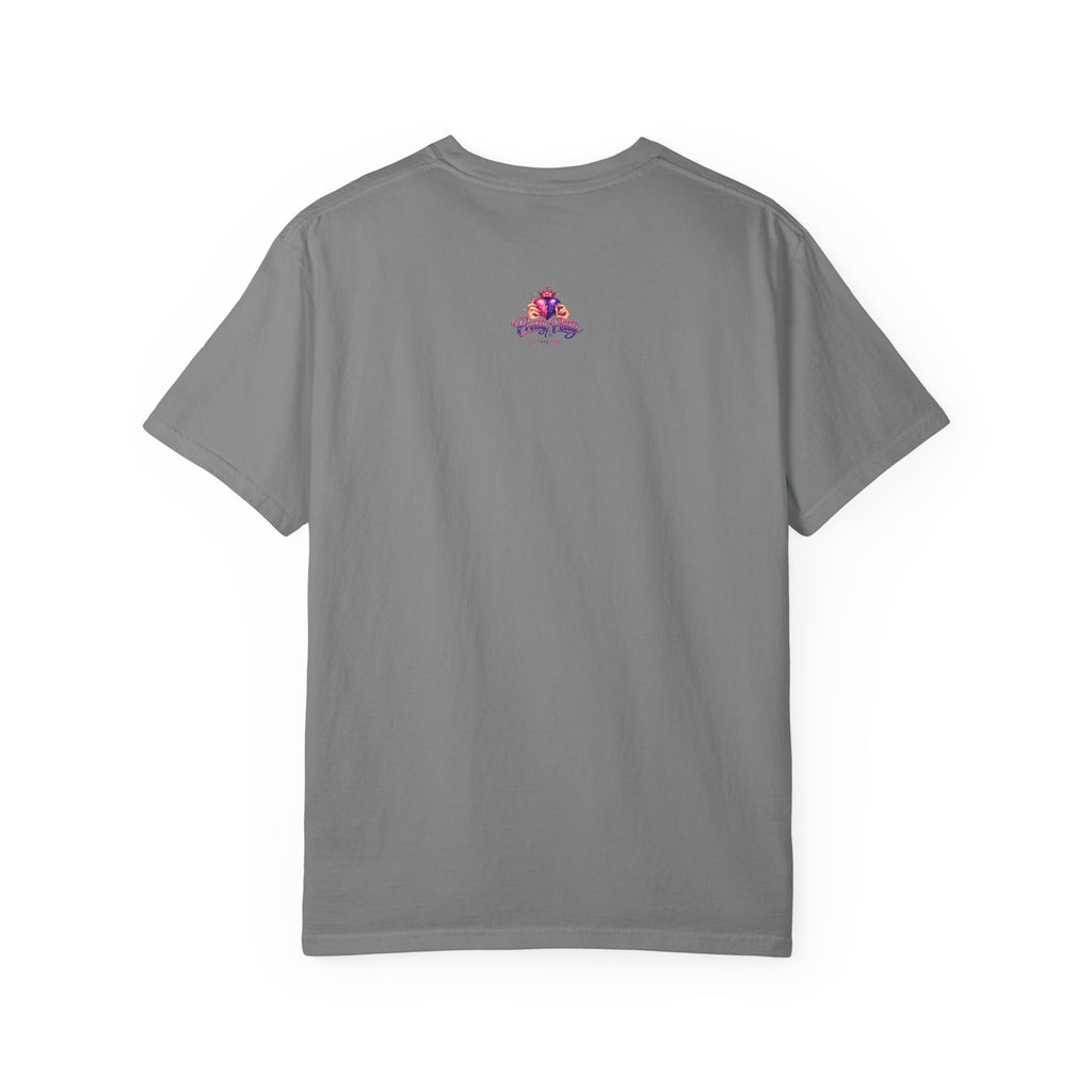 Graphic Tee — 'AH HA' Diva Illustration Crop Top Design