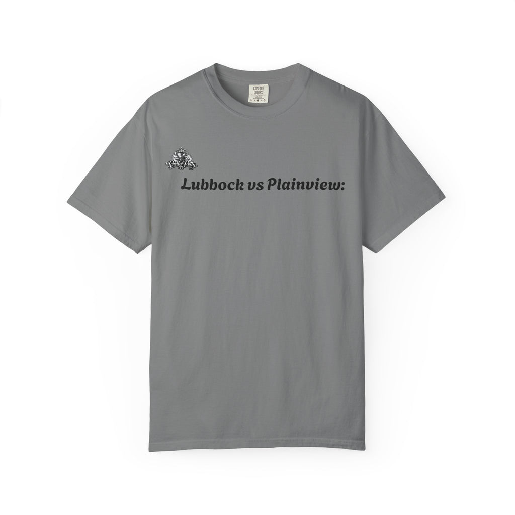 Lubbock vs Plainview Rivalry T-Shirt — "the rivalry nobody asked for but everybody watching"