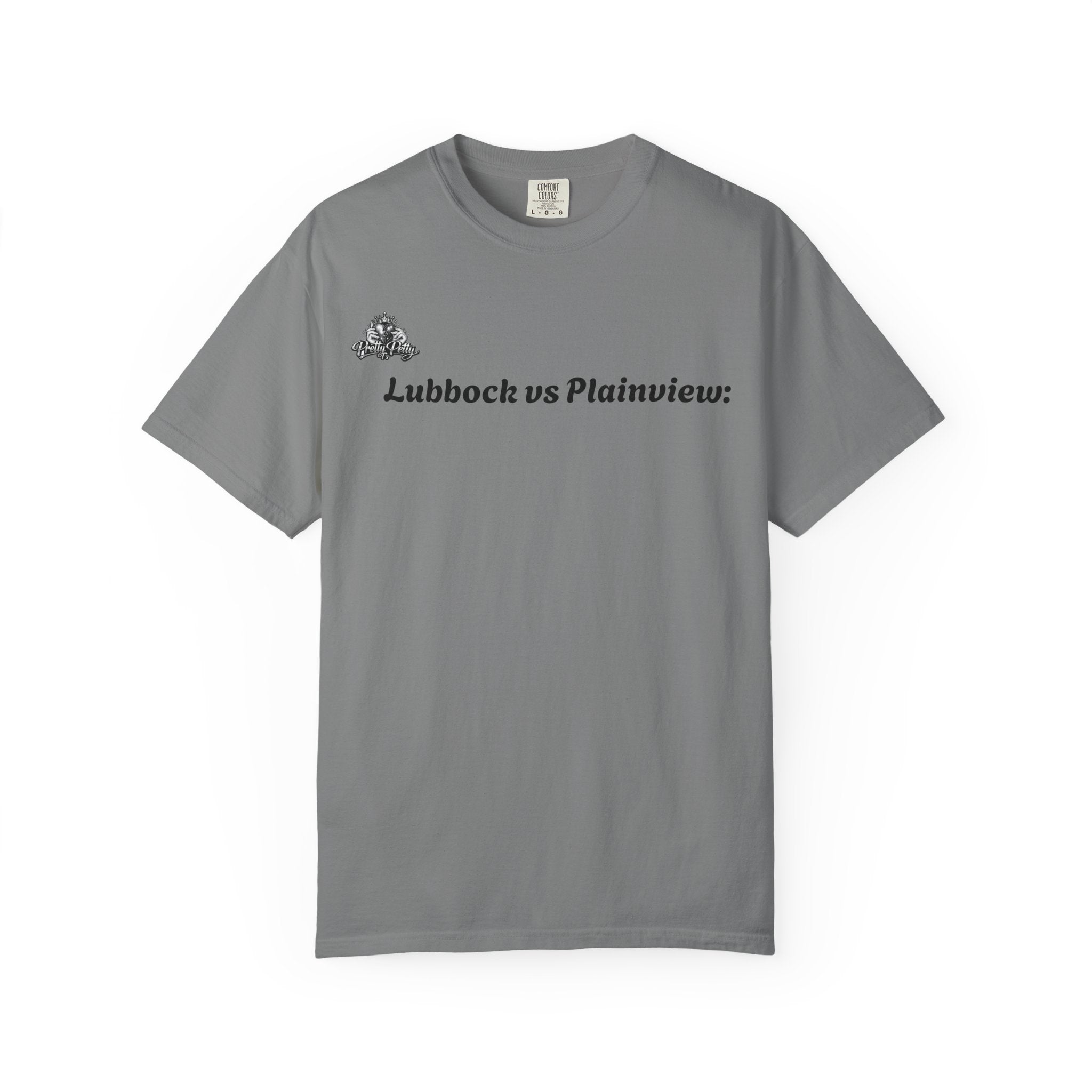 Lubbock vs Plainview Rivalry T-Shirt — "the rivalry nobody asked for but everybody watching"