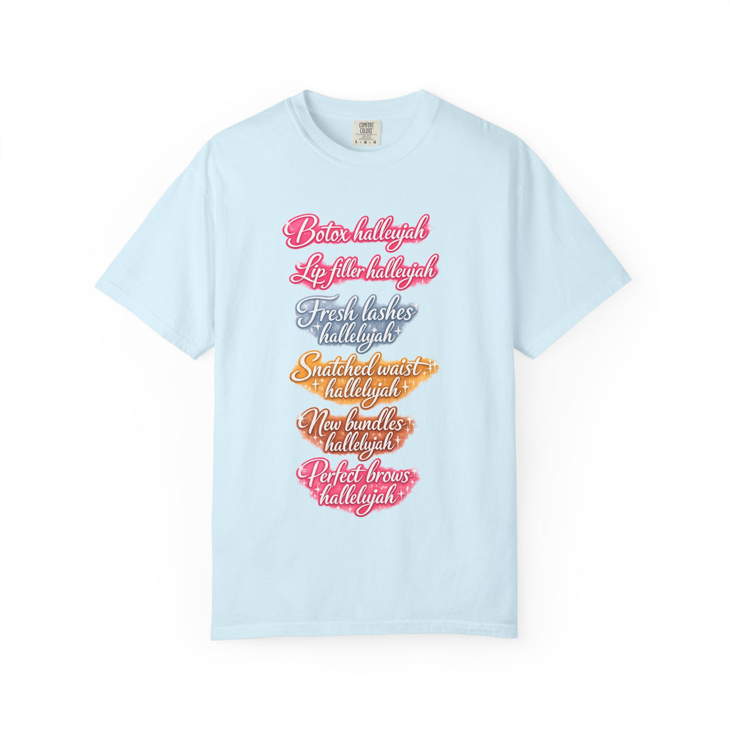 Beauty Boss Graphic T-Shirt — 'Hallelujah' Makeup & Lashes List