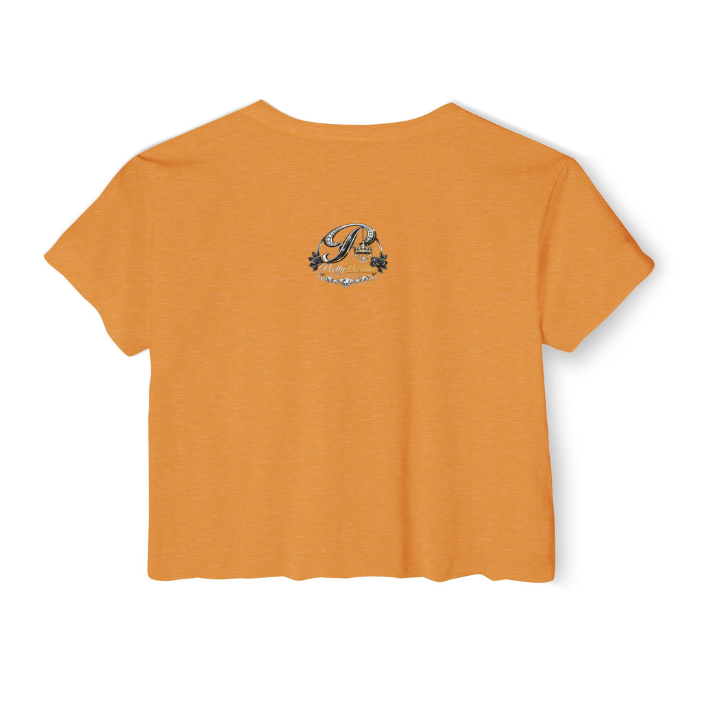 Sun-Kissed Crop Top — "Sun-Kissed, People-Dismissed" Festival Tee