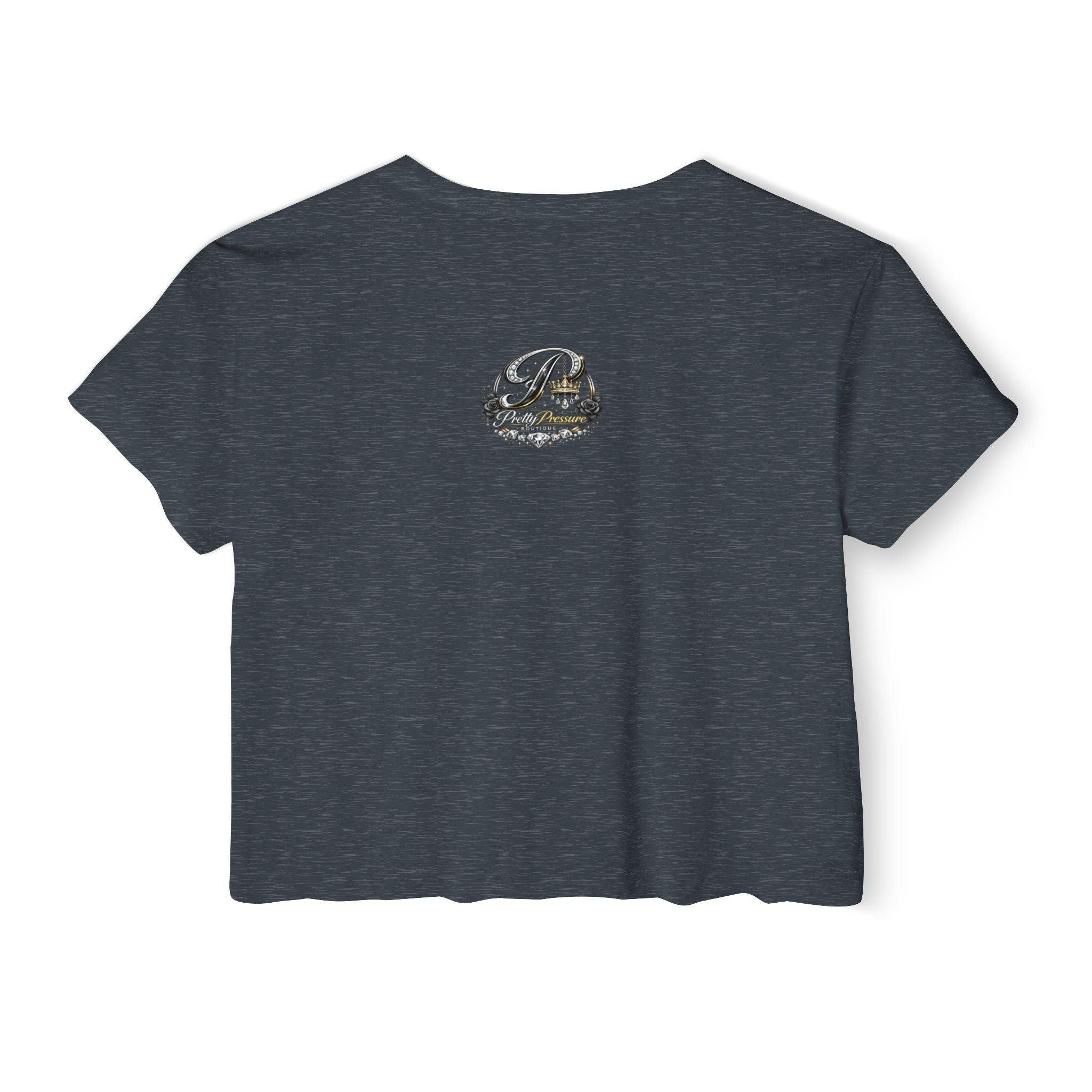 Sun-Kissed Crop Top — "Sun-Kissed, People-Dismissed" Festival Tee