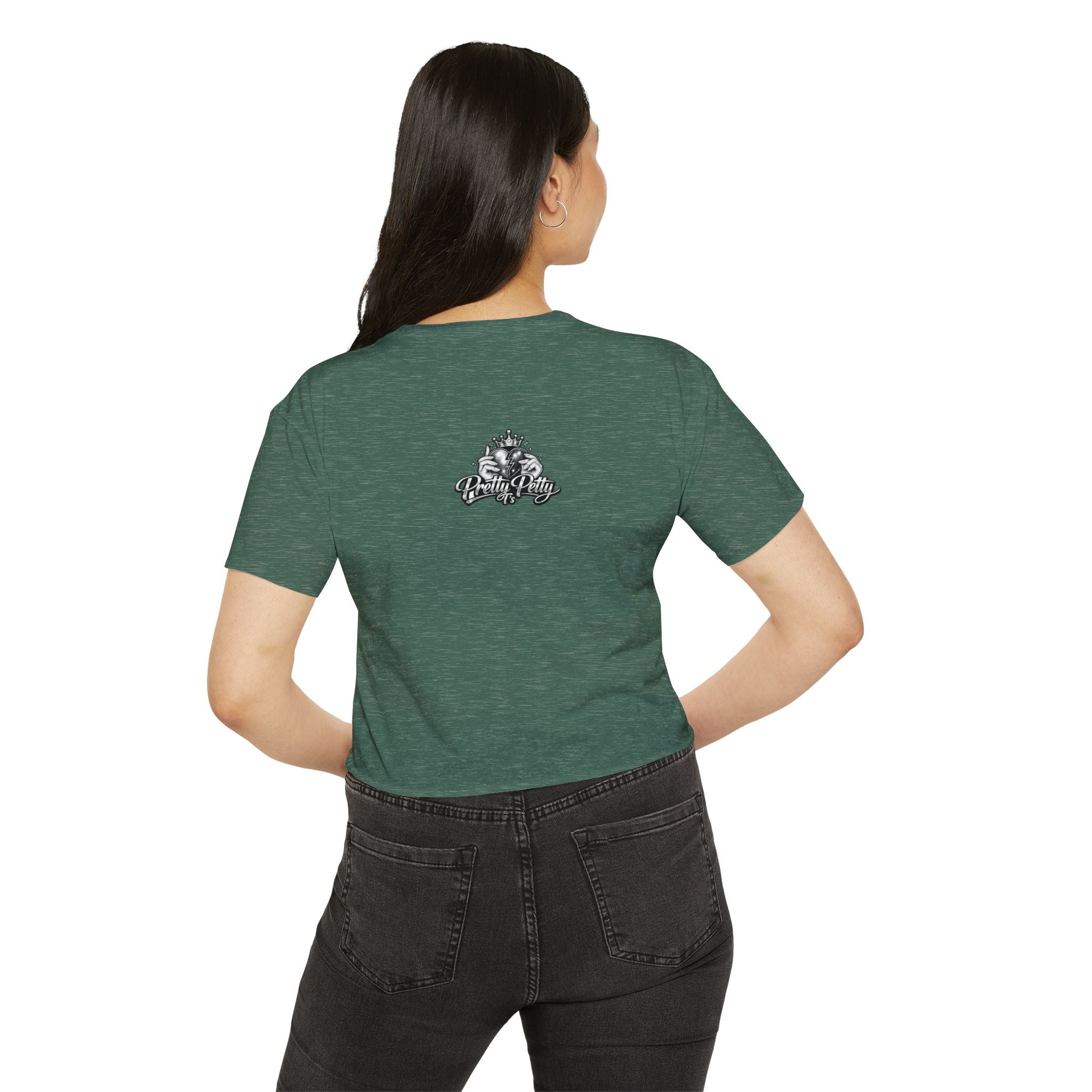 Festival Crop Top — 'I'm Just Here for the Wieners' USA Picnic Graphic