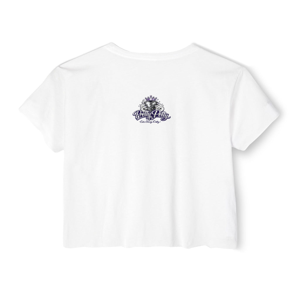 Festival Crop Top — Retro Pop Doll Graphic Crop for Women (Limited Edition)
