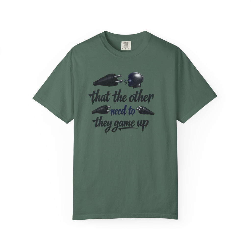 T-Shirt — 'That the Other Need to They Game Up' Bowling Graphic Tee