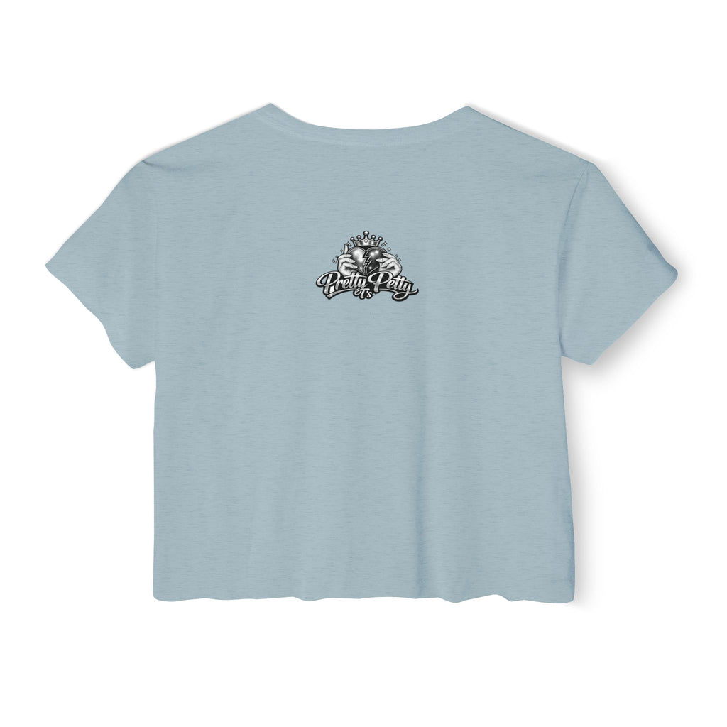 Crop Top — "I Don't throw shade i am the shade." Festival Graphic Crop Top