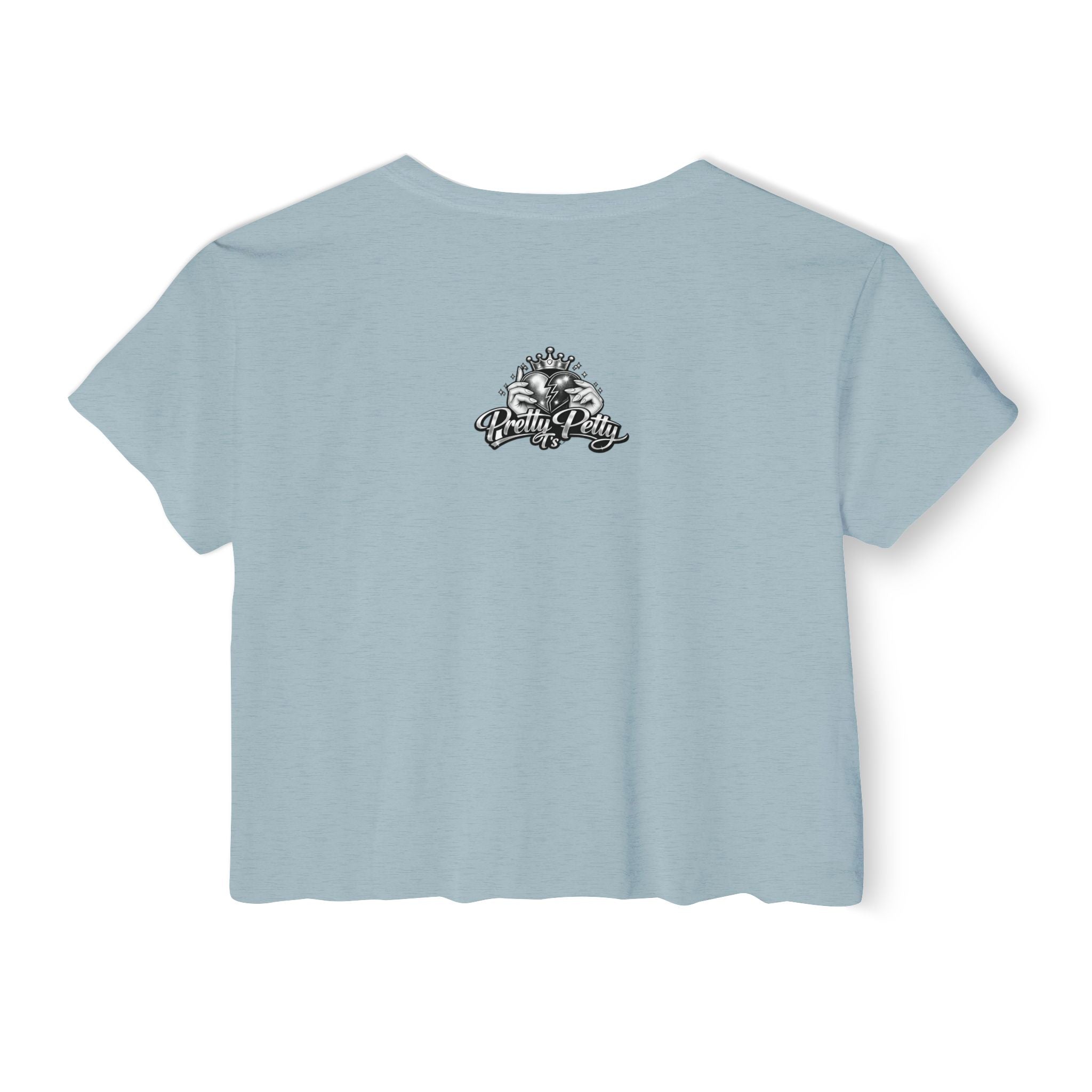 Crop Top — "I Don't throw shade i am the shade." Festival Graphic Crop Top