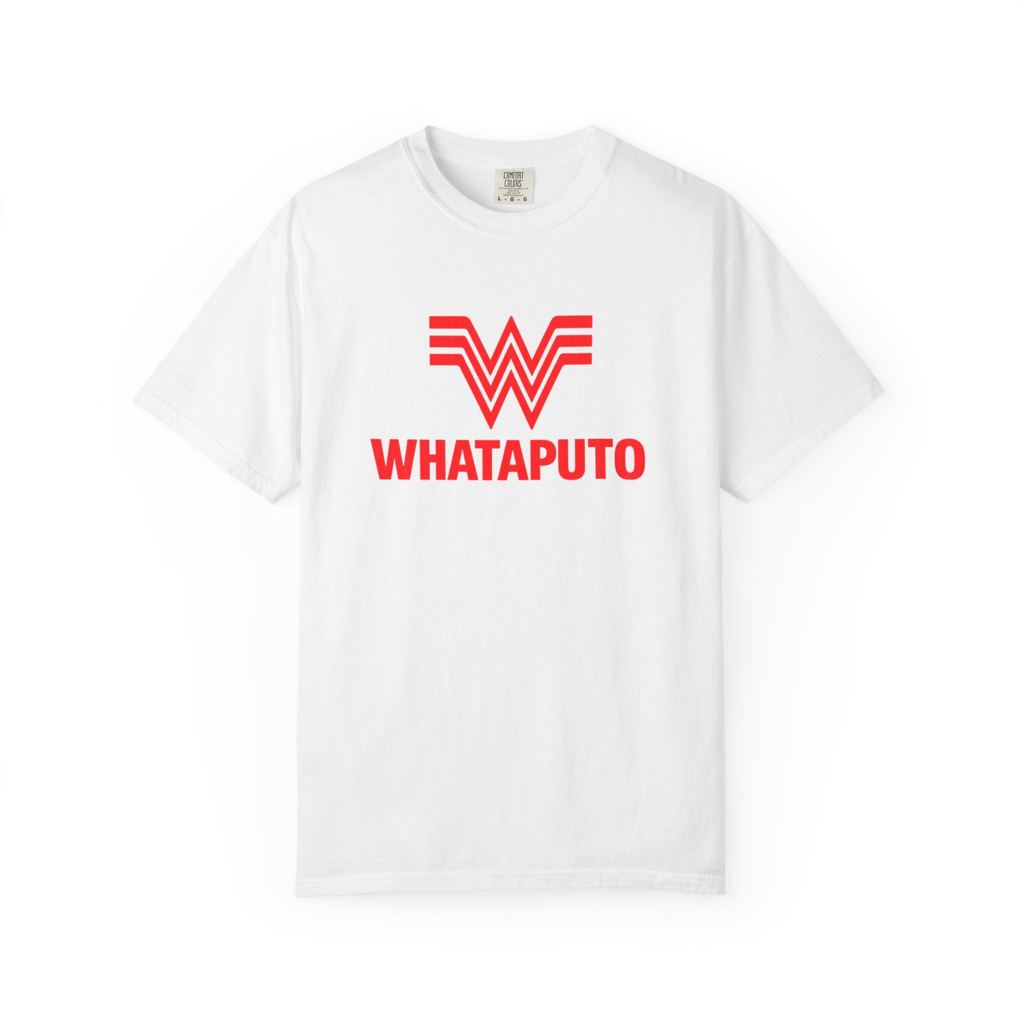 Whataputo Graphic T-Shirt — Bold Retro Logo Tee