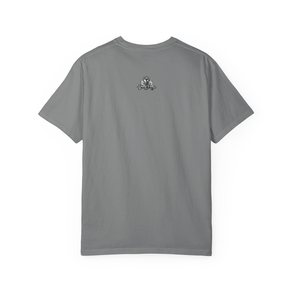 I'm Booked Not Bittered Barber T‑Shirt — Vintage Barber Scissors Design