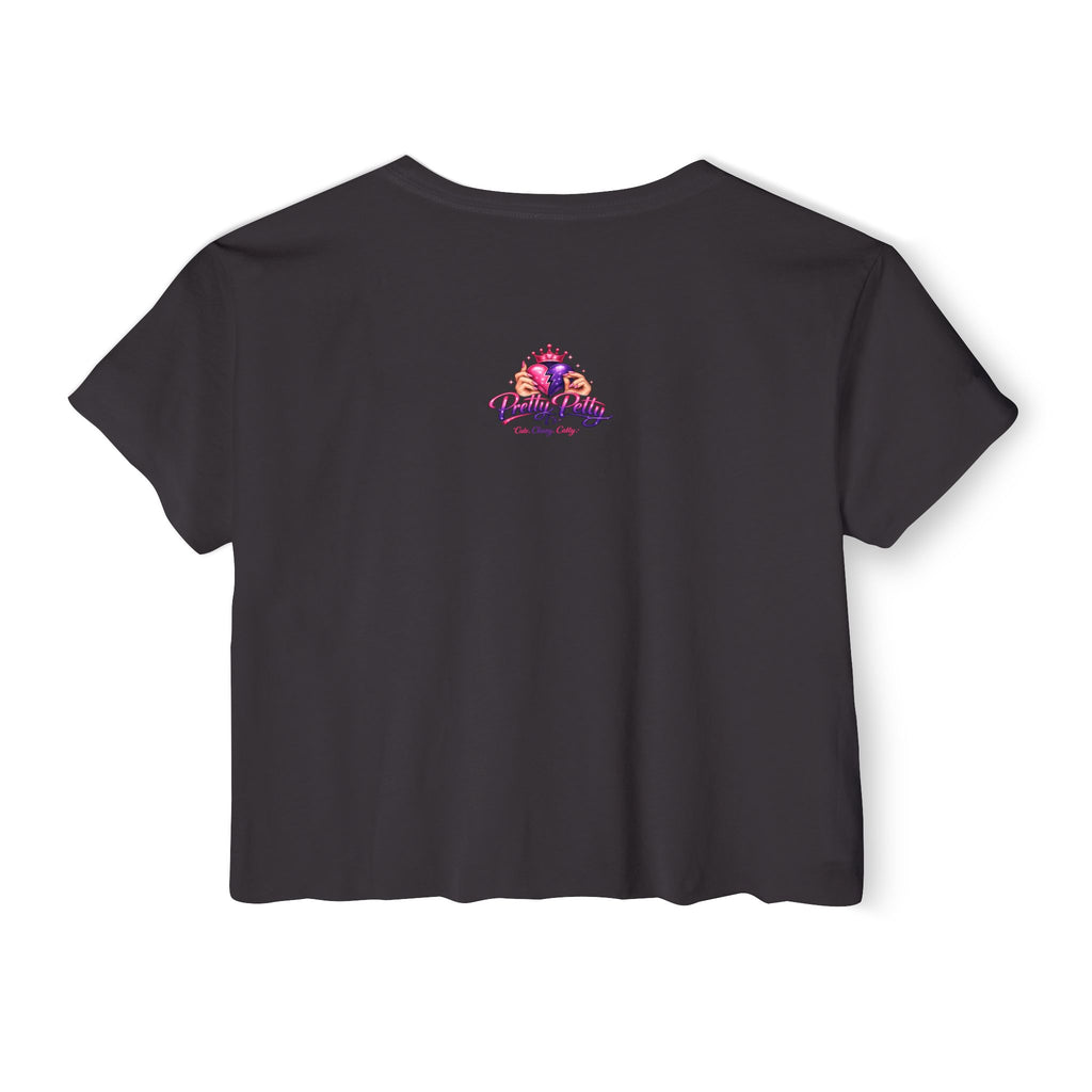 Festival Crop Top — "I'm Outside... Just Not For You" Graphic Tee