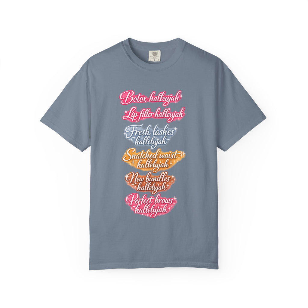 Beauty Boss Graphic T-Shirt — 'Hallelujah' Makeup & Lashes List