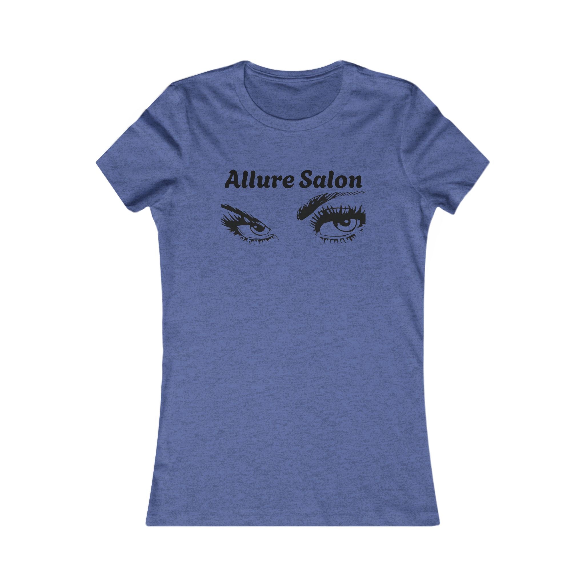 Allure Salon Women's Tee — Eyelash & Eye Makeup Graphic