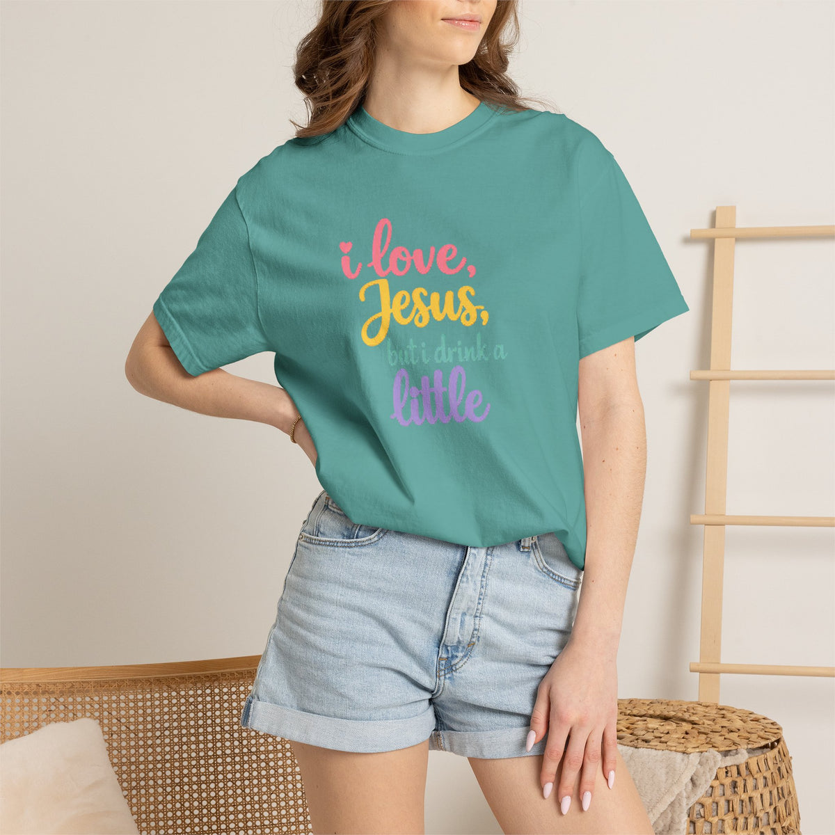 I Love Jesus But I Drink a Little Tee