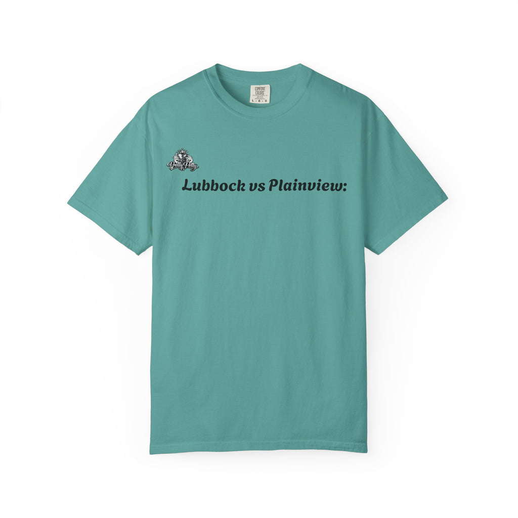Lubbock vs Plainview Rivalry T-Shirt — "the rivalry nobody asked for but everybody watching"
