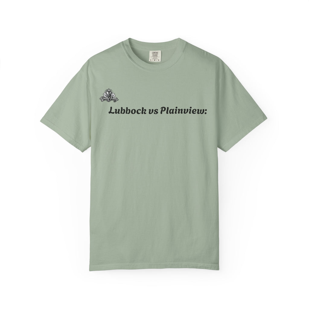 Lubbock vs Plainview Rivalry T-Shirt — "the rivalry nobody asked for but everybody watching"