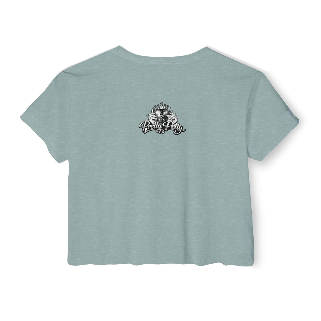 Festival Crop Top — 'I'm Just Here for the Wieners' USA Picnic Graphic