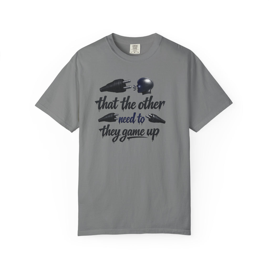 T-Shirt — 'That the Other Need to They Game Up' Bowling Graphic Tee