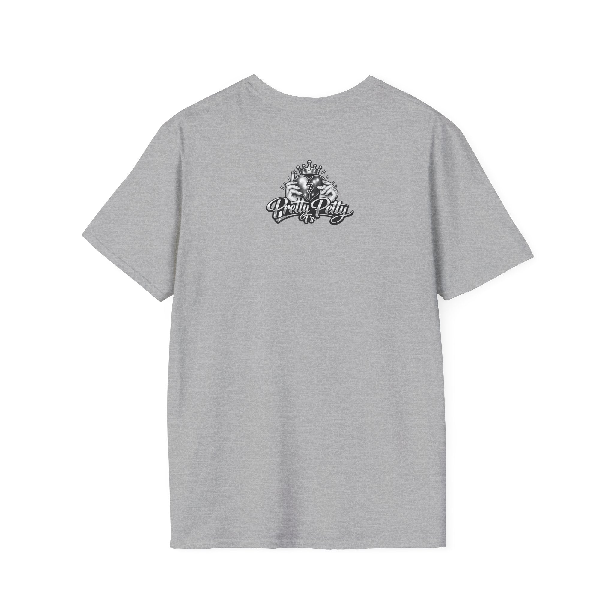 T-Shirt — "Ex-Wife Energy." Retro Text Graphic Tee for Confident Women