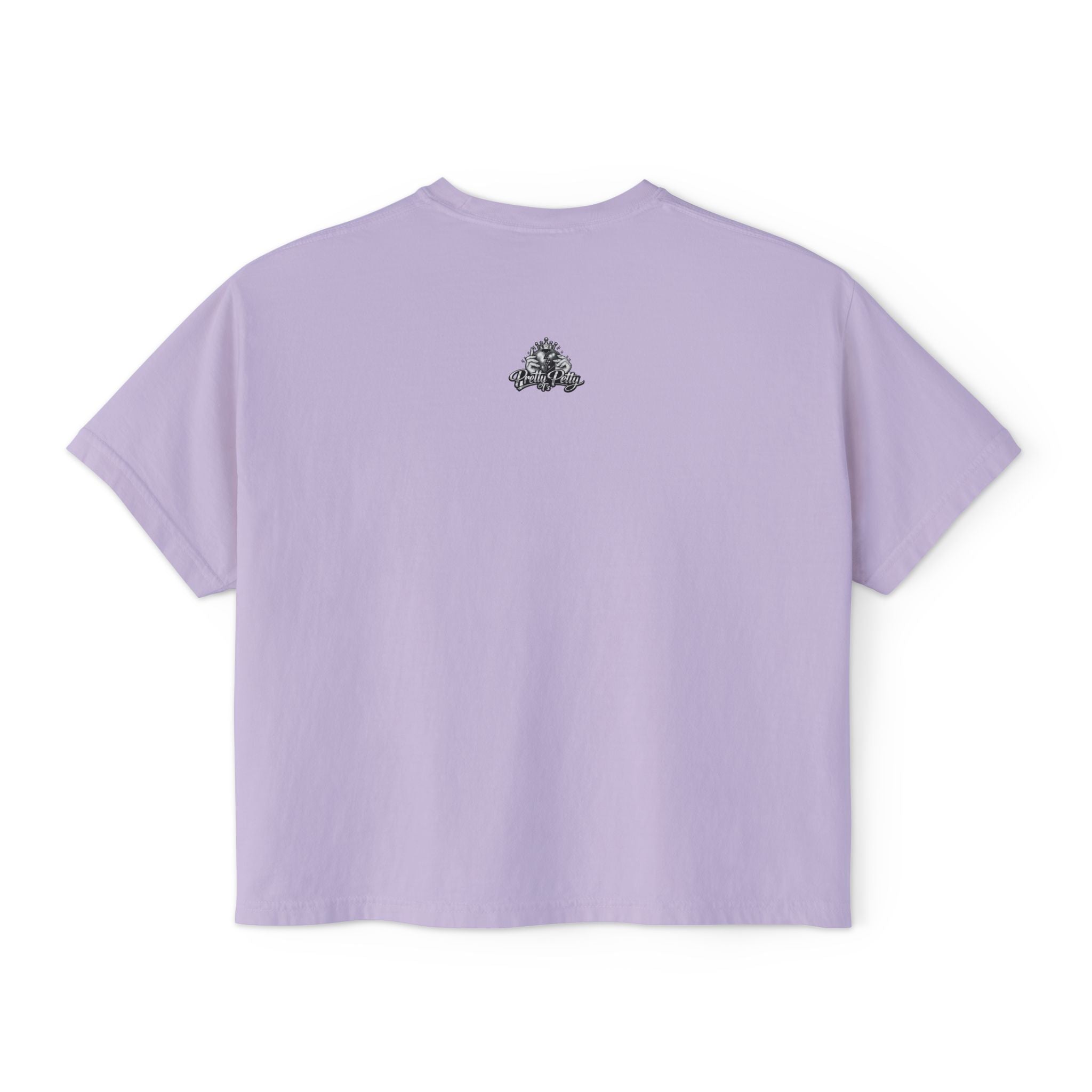 All These Hoe's Is Mid Boxy Tee — Funny Graphic Women's Cropped T‑Shirt