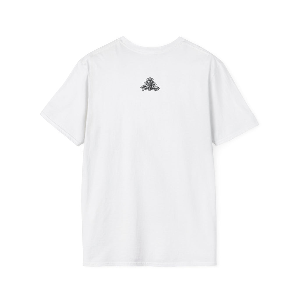 Regal Ram Portrait T-Shirt — Ornate Horned Goat Illustration Tee