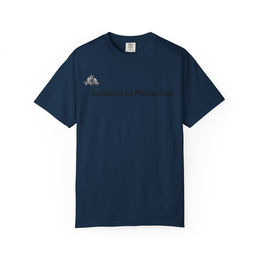 Lubbock vs Plainview Rivalry T-Shirt — "the rivalry nobody asked for but everybody watching"