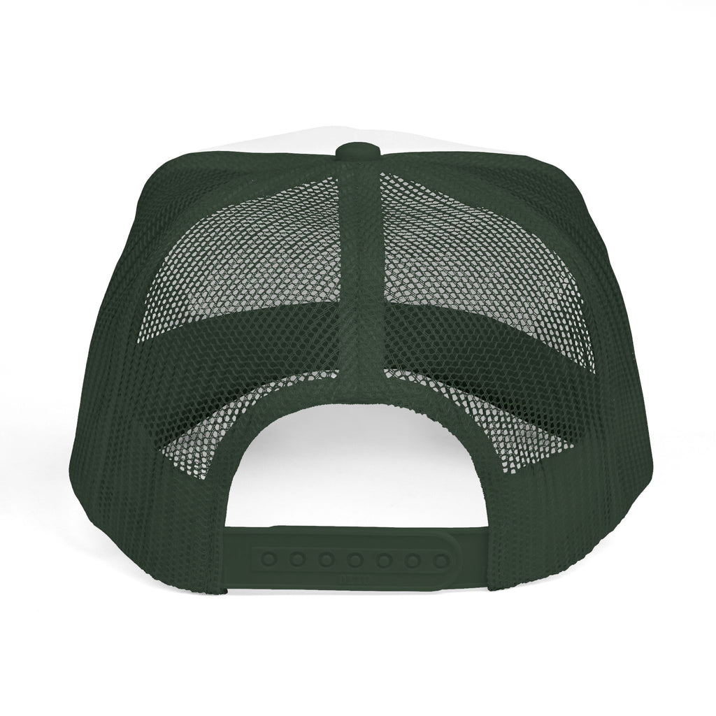STFU Kiss Trucker Cap - Pink Lip Graphic Mesh Hat