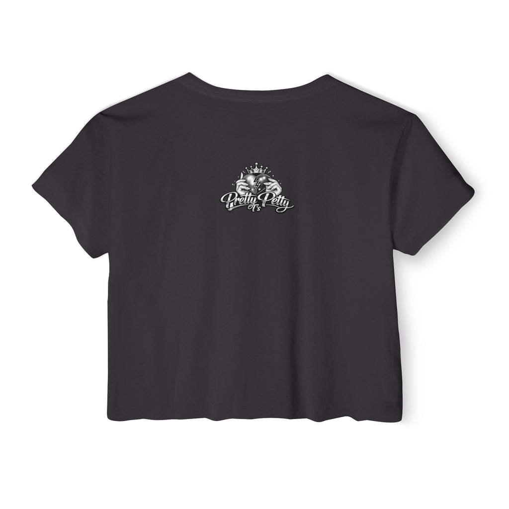 Festival Crop Top — 'I'm Just Here for the Wieners' USA Picnic Graphic
