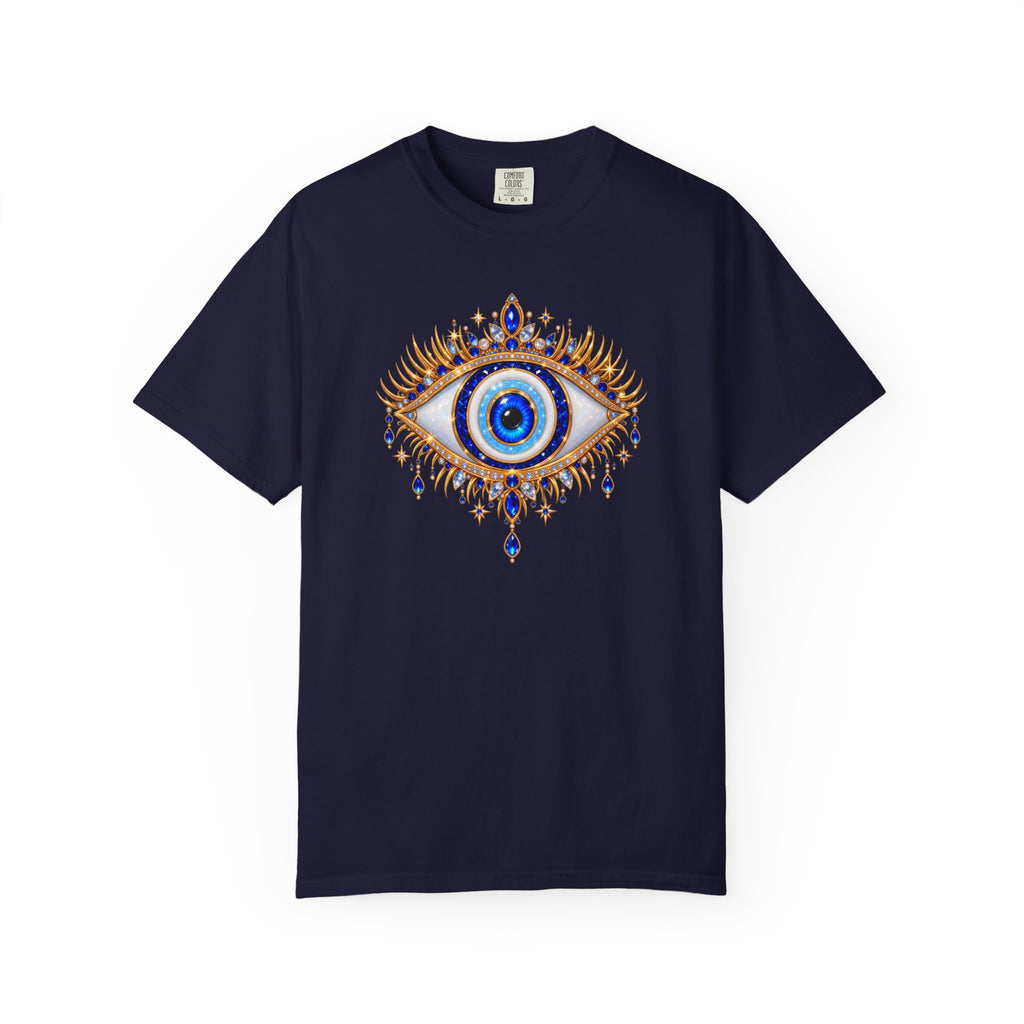 Evil Eye T-Shirt – Blue Protective Eye Graphic Tee