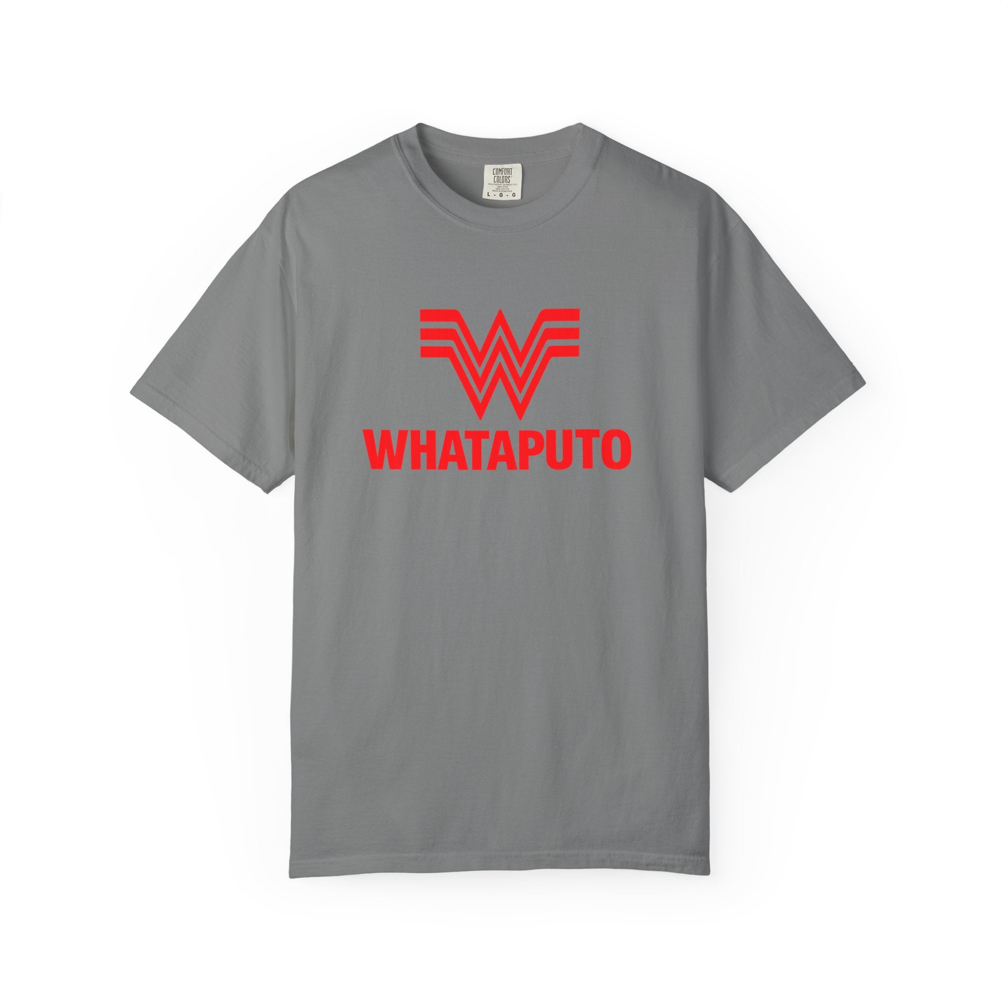 Whataputo Graphic T-Shirt — Bold Retro Logo Tee
