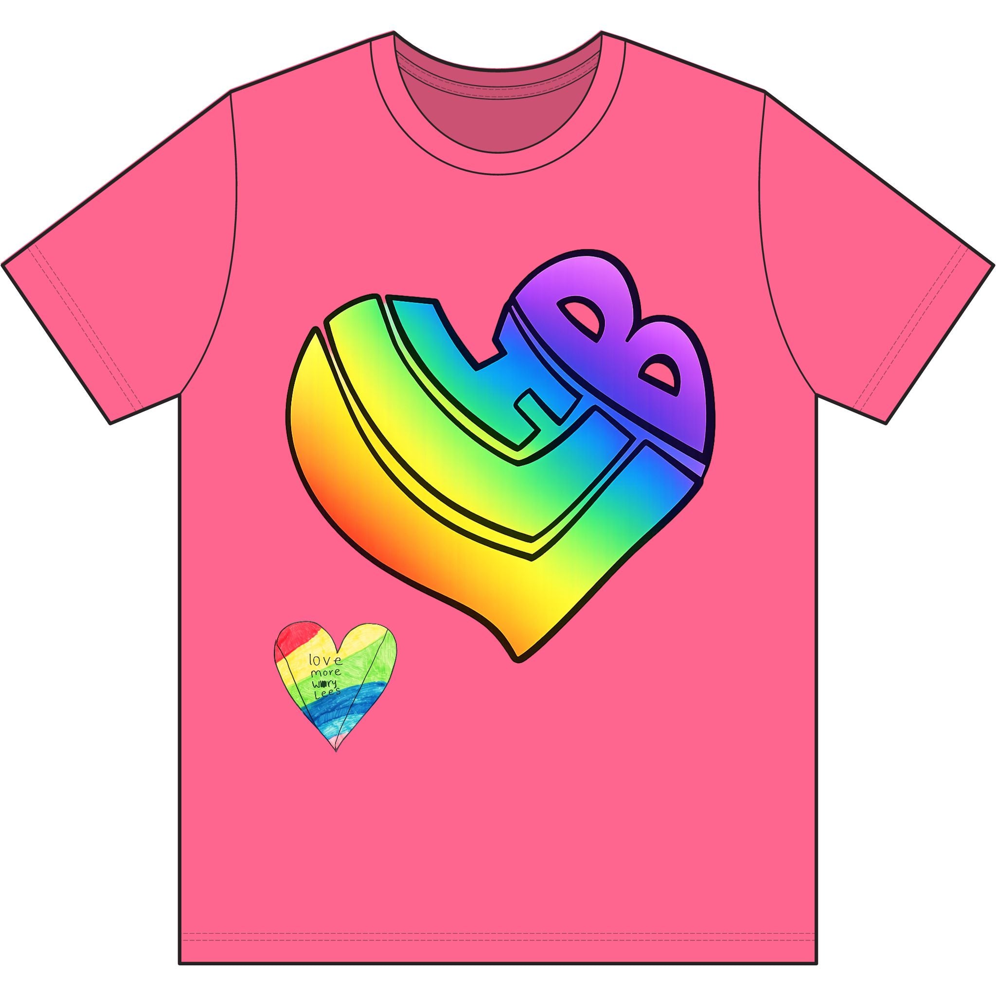 Rainbow Heart LLHB