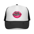 Trucker Cap - "Pretty Pressure" Pink Lip Graphic Hat