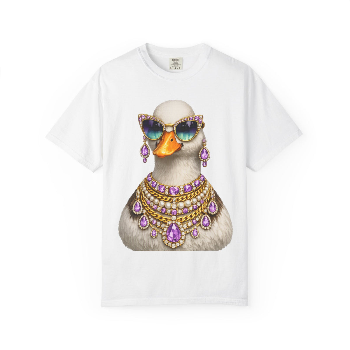 Glamorous Fashion Duck Garment-Dyed T-Shirt