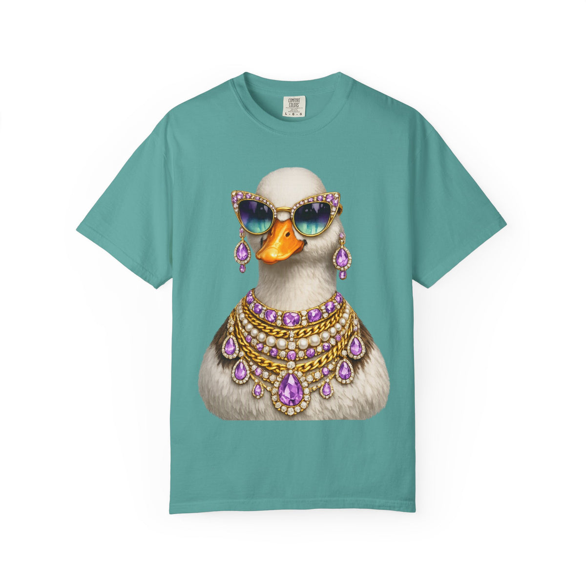 Glamorous Fashion Duck Garment-Dyed T-Shirt