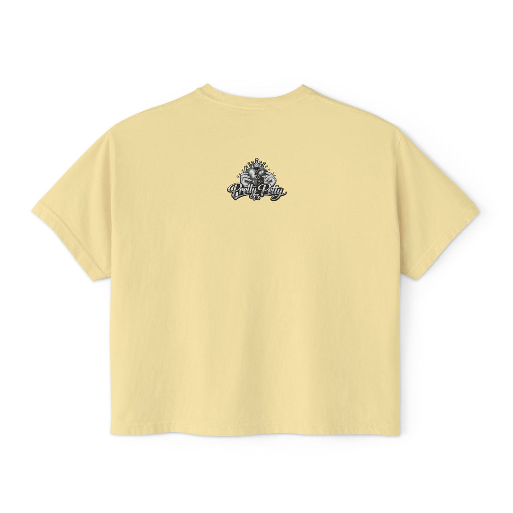 Stop Staring You Can't Afford Me Boxy Tee - Women's Casual Statement T-Shirt