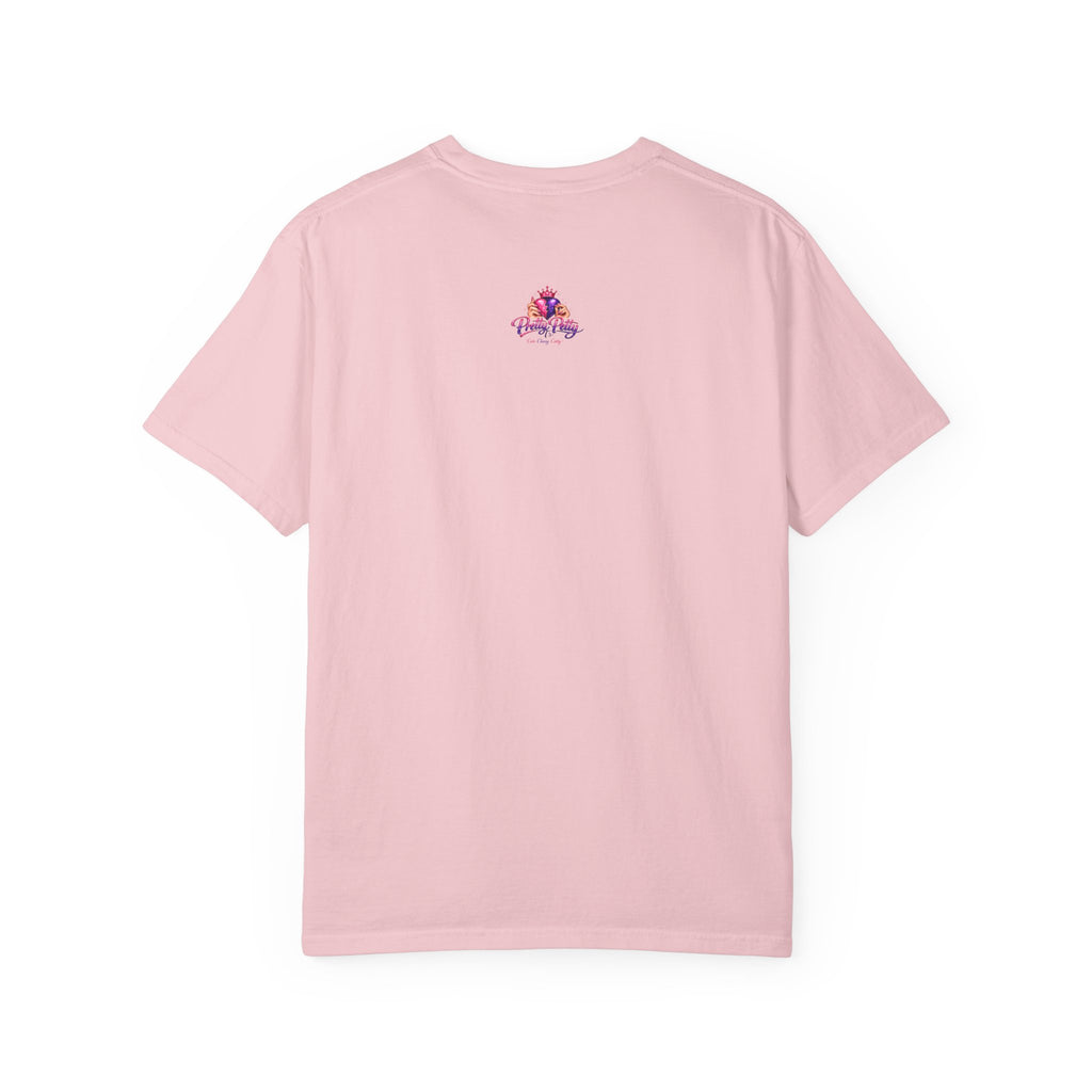 Graphic Tee — 'AH HA' Diva Illustration Crop Top Design