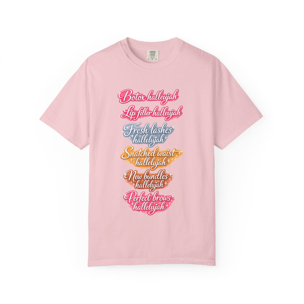 Beauty Boss Graphic T-Shirt — 'Hallelujah' Makeup & Lashes List