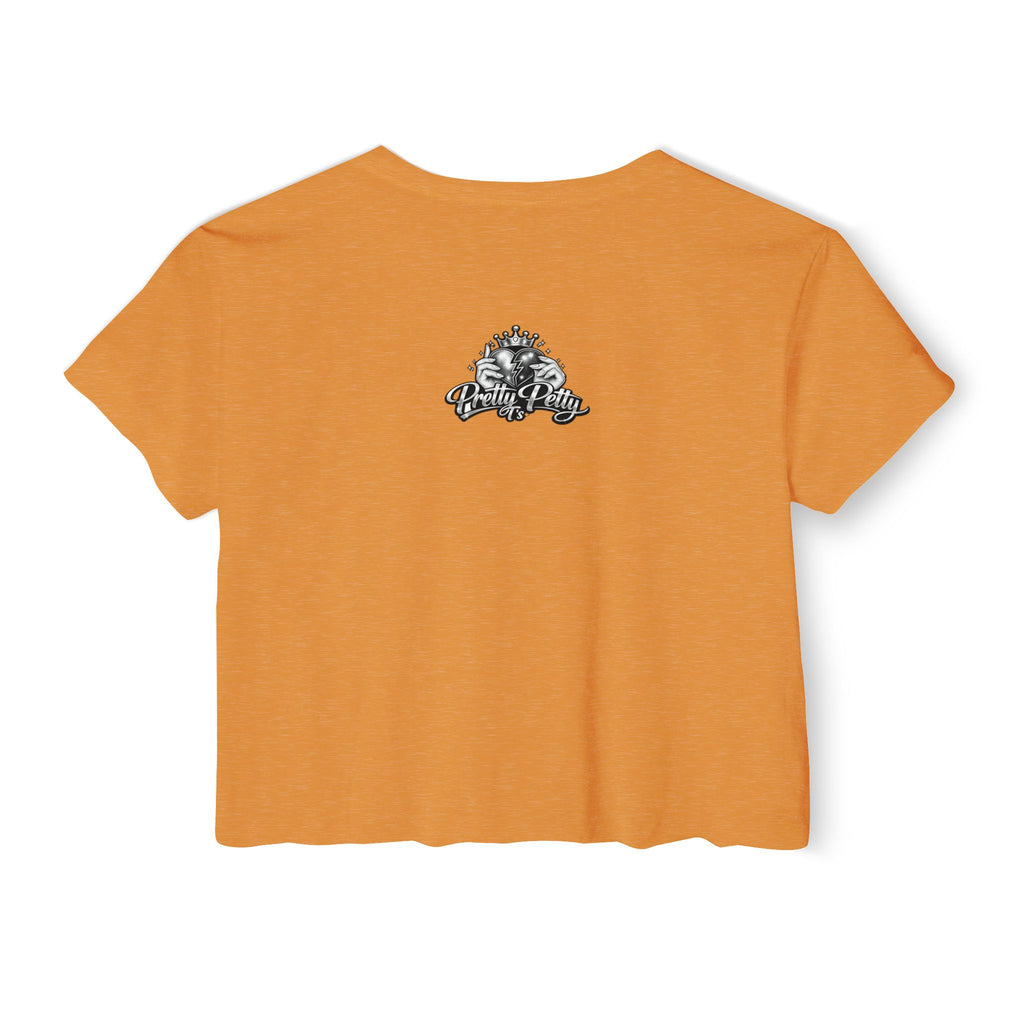 Crop Top — "I Don't throw shade i am the shade." Festival Graphic Crop Top